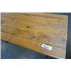 Image 3 : RUSTIC WOOD TABLE - 4 FOOT LONG X 22 INCHES WIDE X 27.5 TALL