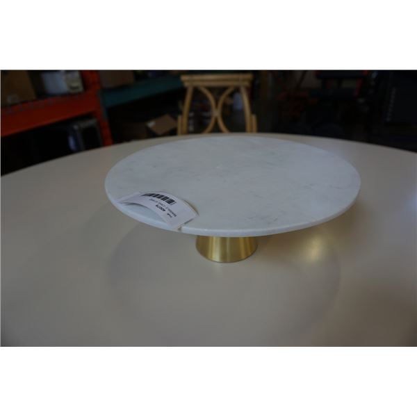 WEST ELM MARBLE CAKE STAND