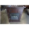 Image 1 : ELECTRIC FIREPLACE 29 INCHES WIDE, 3 FOOT TALL