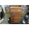 Image 1 : WOOD 7 DRAWER ORGANIZER