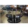 Image 1 : As new windsom furniture glass and chrome bar server