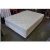 Image 1 : DOUBLE SIZE MATTRESS WITH PLATFORM BOX SPRING