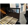 Image 3 : BLACK IKEA DOUBLE SIZE BED FRAME