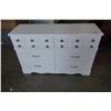 Image 1 : PAINTED WHITE 6 DRAWER DRESSER