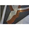 Image 2 : LARGE METAL AND COPPER WALL ART - 52 INCHES TALL
