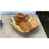 Image 2 : Large wood carved bowl and Classical records