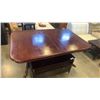 Image 1 : DUNCAN PHYFE DOUBLE PEDESTAL DINING TABLE