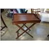 Image 1 : As new windsom furniture detachable TV tray with folding stand