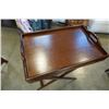 Image 2 : As new windsom furniture detachable TV tray with folding stand