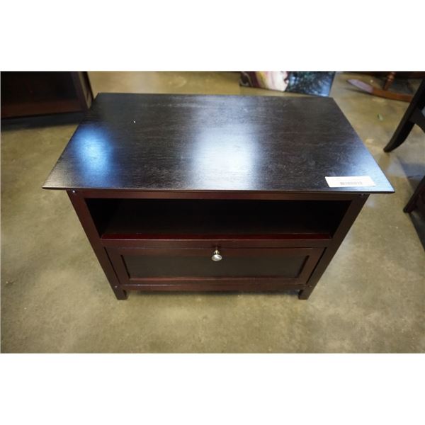 As new windsom furniture storage cubby nightstand