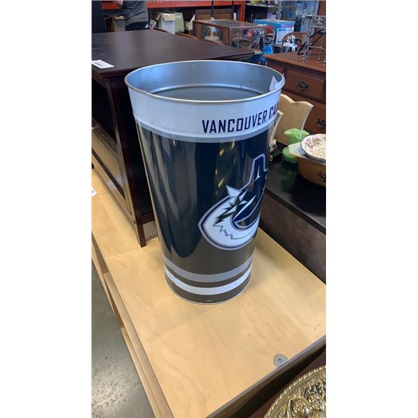 CANUCKS GARBAGE CAN