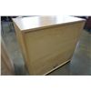 Image 7 : 2 MAPLE SHELVES 31 1/2 INCHES WIDE X 17 1/2 DEEP X 32 TALL