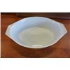 Image 9 : PINK PEONY CAKE PLATTER, PYREX DISH, ART GLASS PITCHER, JAPAN TIGER FIGURE