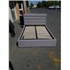 Image 2 : GREY MODERN DOUBLE SIZE STORAGE BED FRAME