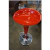 Image 1 : RED GAS LIFT STOOL
