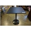 Image 1 : As new windsom furniture bar height table with metal base