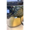 Image 3 : FIREPLACE COMPANION SET AND BRASS PAIL