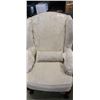 Image 2 : Upholstered wingback armchair