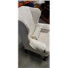 Image 4 : Upholstered wingback armchair