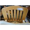 Image 2 : EDDIE BAUER MAPLE HIGH CHAIR