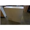 Image 4 : WHITE BOOKSHELF 3 FOOT WIDE X 10 INCHES DEEP X 3 FOOT TALL