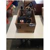 Image 1 : LOT OF LAMPS, BROWNIE CAMERA, COPPER LIGHT FIXTURE