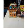 Image 2 : Lot of vintage board games and sesame street playset