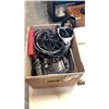 Image 2 : LOT OF STRING LIGHTS AND HOME PHONE SYSTEM, CITY PRINTS SPORTS BRAS AND ART