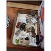Image 2 : Tray of new jewelry and Box of new hair accessories