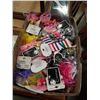 Image 3 : Tray of new jewelry and Box of new hair accessories