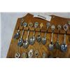 Image 8 : TRAY OF COLLECTOR SPOONS