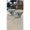 Image 7 : FOLEY GLENGARY THISTLE CHINA SET - 4 CUPS AND SAUCERS, 6 SIDE PLATES AND SERVING PLATE