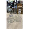 Image 1 : 3 DECANTERS