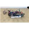 Image 1 : 8 miniature functional bikes