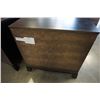 Image 8 : 2 LARGE ESPRESSO NIGHTSTANDS - 1 AND 3 DRAWER - 30.5 INCHES WIDE X 18 DEEP X 31 TALL