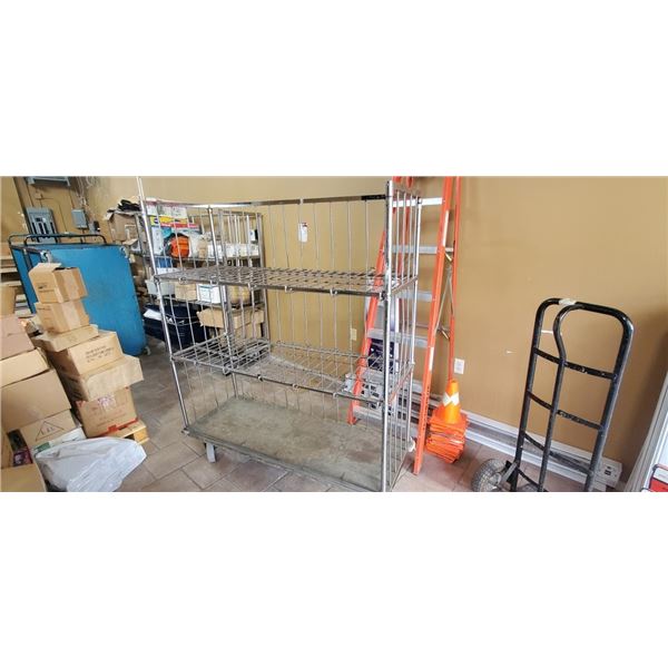 3 TIER ROLLING RACK