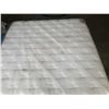 Image 2 : BRAND NEW KINGSIZE BEAUTYREST PLATINUM MATTRESS - BAG RIPPED AND SNAGGED TOP QUILT, DIRT SCUFF AT BO