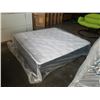Image 2 : BRAND NEW KINGSIZE BEAUTYREST STERLING WILDER MATTRESS DIRT SCUFF AT FOOT OF BED