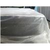 Image 3 : BRAND NEW KINGSIZE BEAUTYREST STERLING WILDER MATTRESS DIRT SCUFF AT FOOT OF BED