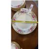 Image 2 : ROYAL ALBERT AUTUMN ROSES 8 PLACE DINNER SETTING W/ ADDITIONAL PLATES AND BOWLS 83 PIECES - 11 DINNE