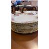 Image 3 : ROYAL ALBERT AUTUMN ROSES 8 PLACE DINNER SETTING W/ ADDITIONAL PLATES AND BOWLS 83 PIECES - 11 DINNE