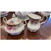 Image 10 : ROYAL ALBERT AUTUMN ROSES TEA  AND COFFEE SERVICE 36 PIECES - 2 TEAPOTS, 1 COFFEE POT, 2 TRIVETS, 9