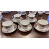 Image 11 : ROYAL ALBERT AUTUMN ROSES TEA  AND COFFEE SERVICE 36 PIECES - 2 TEAPOTS, 1 COFFEE POT, 2 TRIVETS, 9