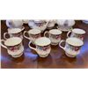 Image 16 : ROYAL ALBERT AUTUMN ROSES TEA  AND COFFEE SERVICE 36 PIECES - 2 TEAPOTS, 1 COFFEE POT, 2 TRIVETS, 9