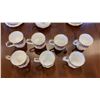 Image 17 : ROYAL ALBERT AUTUMN ROSES TEA  AND COFFEE SERVICE 36 PIECES - 2 TEAPOTS, 1 COFFEE POT, 2 TRIVETS, 9