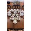 Image 1 : ROYAL ALBERT AUTUMN ROSES TEA  AND COFFEE SERVICE 36 PIECES - 2 TEAPOTS, 1 COFFEE POT, 2 TRIVETS, 9