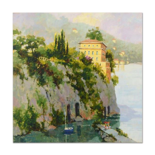 Marilyn Simandle, "Amalfi" Limited Edition on Canvas, Numbered and Hand Signed with Letter of Authen