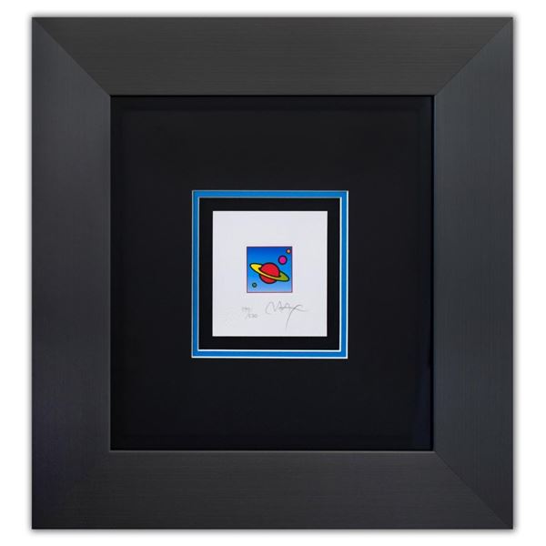 Peter Max- Original Lithograph "Cosmic Saturn II (Mini)"