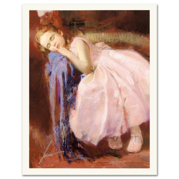 Pino (1939-2010) "Party Dreams" Limited Edition Giclee. Numbered and Hand Signed; Certificate of Aut