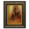 Image 1 : Vincent Cacciotti, "Distant Memory" Framed Original Oil Painting on Canvas, Hand Signed with Letter 